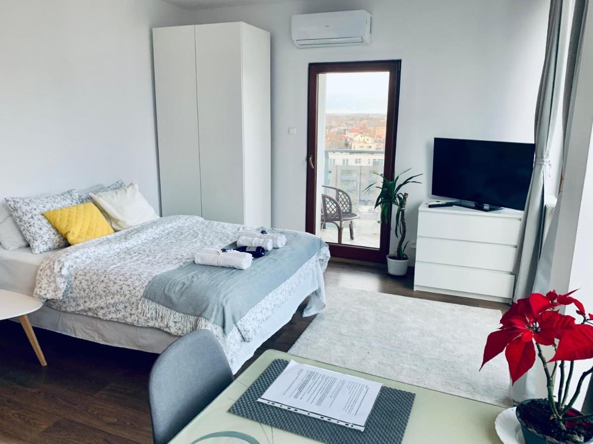 City View Wellness Apartment Swim&Steam&Relax Krakow Bagian luar foto