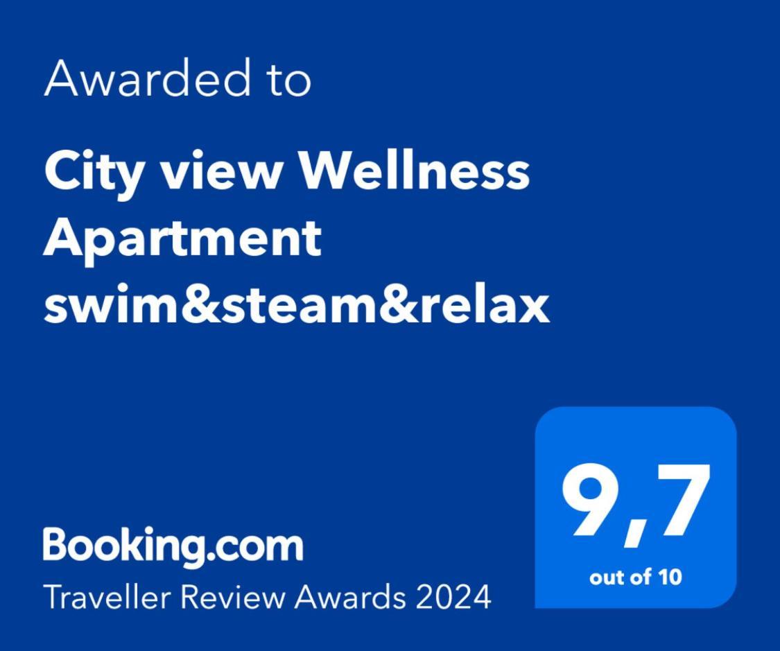 City View Wellness Apartment Swim&Steam&Relax Krakow Bagian luar foto